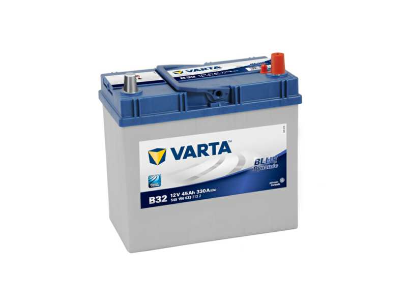 VARTA Battery 129408 45Ah right positive,normal terminal
Voltage [V]: 12, Battery Capacity [Ah]: 45, Cold-test Current, EN [A]: 330, Post Positions: 0, Terminal Type: 1, Hold-down Type: B00, Length [mm]: 238, Width [mm]: 129, Height [mm]: 227, Observe service information:  Technical Information: “Like-for-like” replacement of batteries sold to the OE channel Engineered to the highest German standards Patented PowerFrame® grid for reliable starting power, fast recharge and corrosion resistance Meets all original cri