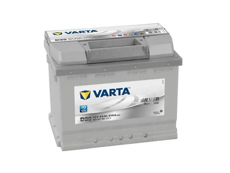 VARTA Batterie 129445 Spannung [V]: 12, Batterie-Kapazität [Ah]: 63, Kälteprüfstrom EN [A]: 610, Polanordnung: 1, Bodenleistenausführung: B13, Länge [mm]: 242, Breite [mm]: 175, Höhe [mm]: 190 Technische Information: Erfüllt als Originalersatzteil alle Kriterien der Automobilhersteller. Entspricht höchsten deutschen Qualitätsstandards Patentiertes PowerFrame® Gitter für zuverlässige Startleistung, schnelle Ladefähigkeit und hohe Erfüllt als Originalersatzteil alle Kriterien der
Spannung [V]: 12, Batterie-Kapazität [