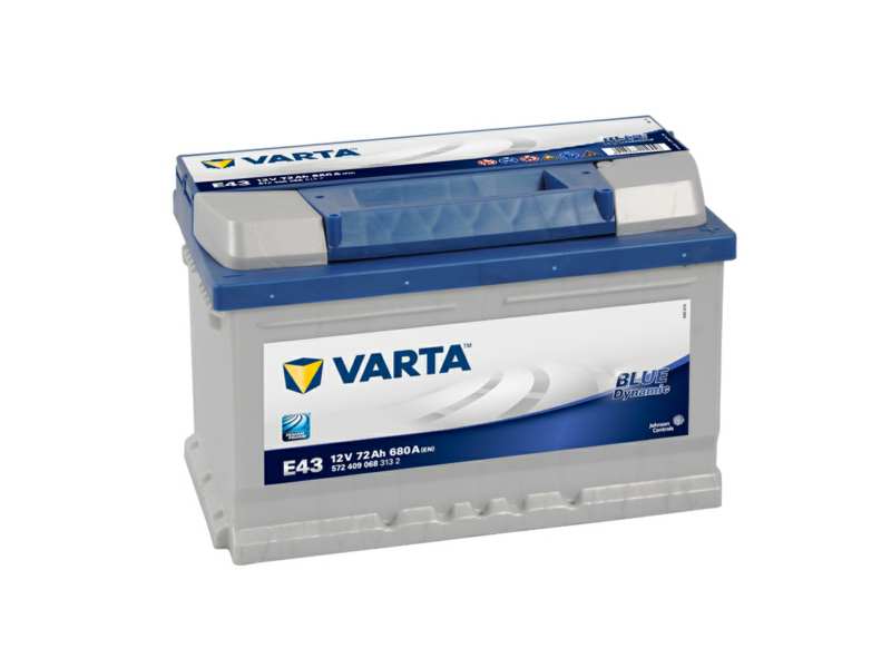 VARTA Batterie 129412 72 Ah. rechte+. normale Batteriepolklemme
Spannung [V]: 12, Batterie-Kapazität [Ah]: 72, Kälteprüfstrom EN [A]: 680, Polanordnung: 0, Endpolart: 1, Bodenleistenausführung: B13, Länge [mm]: 278, Breite [mm]: 175, Höhe [mm]: 175, Service Information beachten:  Technische Information: Erfüllt als Originalersatzteil alle Kriterien der Automobilhersteller. Entspricht höchsten deutschen Qualitätsstandards Patentiertes PowerFrame® Gitter für zuverlässige Startleistung, schnelle Ladefähigkeit und hohe