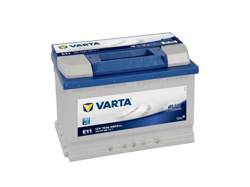 VARTA Batterie 129309 74 Ah. rechte+. normale Batteriepolklemme
Spannung [V]: 12, Batterie-Kapazität [Ah]: 74, Kälteprüfstrom EN [A]: 680, Polanordnung: 0, Endpolart: 1, Bodenleistenausführung: B13, Länge [mm]: 278, Breite [mm]: 175, Höhe [mm]: 190, Service Information beachten:  Technische Information: Erfüllt als Originalersatzteil alle Kriterien der Automobilhersteller. Entspricht höchsten deutschen Qualitätsstandards Patentiertes PowerFrame® Gitter für zuverlässige Startleistung, schnelle Ladefähigkeit und hohe