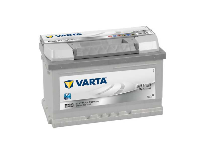 VARTA Battery 129430 74 Ah. right+. normal pole clamp
Voltage [V]: 12, Battery Capacity [Ah]: 74, Cold-test Current, EN [A]: 750, Post Positions: 0, Terminal Type: 1, Hold-down Type: B13, Length [mm]: 278, Width [mm]: 175, Height [mm]: 175, Observe service information:  Technical Information: “Like-for-like” replacement of the battery sold to the OE channel Engineered to the highest German standards Patented PowerFrame® grid for reliable starting power, fast recharge and corrosion resistance. Meets all original cri