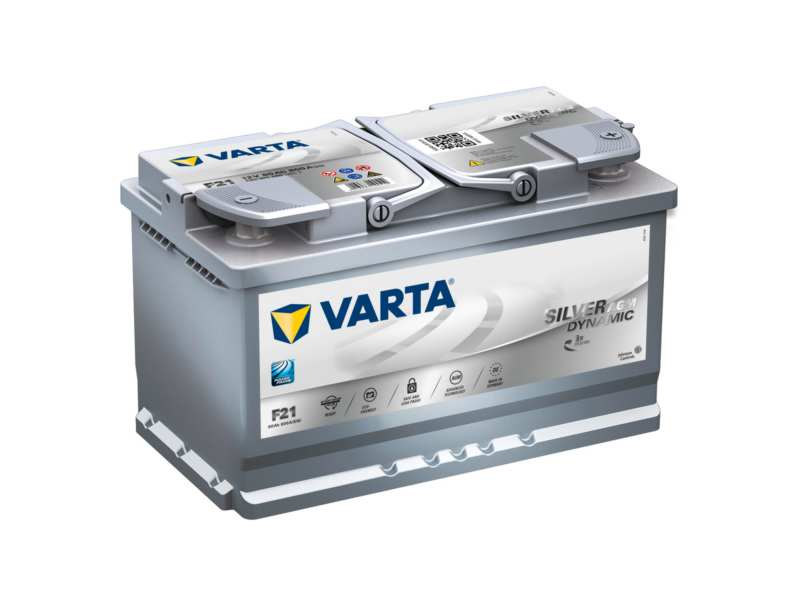 VARTA Batterie 10728702 AGM XEV. Start stop. 80 Ah. Besser+. Normaler Schuh
Spannung [V]: 12, Batterie-Kapazität [Ah]: 80, Kälteprüfstrom EN [A]: 800, Polanordnung: 0, Endpolart: 1, Bodenleistenausführung: B13, Länge [mm]: 315, Breite [mm]: 175, Höhe [mm]: 190, Batterie: AGM-Batterie Technische Information: Hergestellt im weltweit größten AGM-Produktionswerk in Deutschland Patentiertes PowerFrame® Gitter für zuverlässige Startleistung, schnelle Ladefähigkeit und hohe Geeignet für alle Fahrzeuge mit Start-Stopp-System