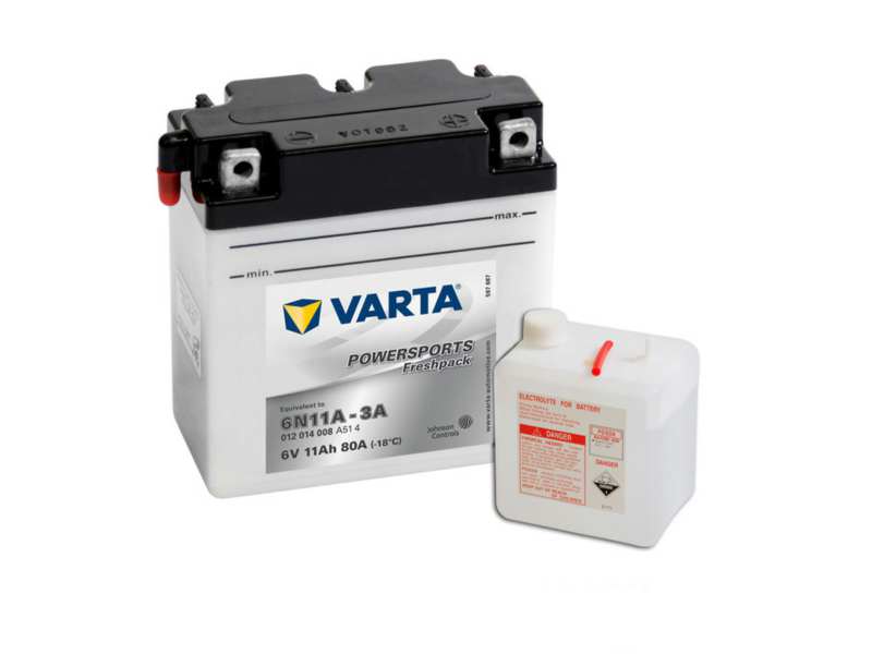 VARTA Batterie 129631 6v. 12AH. Besser+. HKB: 6N11a-3a. Packt neben dem Elektrolyten! Aufmerksamkeit! Gemäß der Regulierung 2019/1148 kann die Europäische Union das Produkt nur als Fahrzeugreparaturwerkstatt im Rahmen der Regulierung (EU) 2019/1148 kaufen.
Spannung [V]: 6, Batterie-Kapazität [Ah]: 11, Kälteprüfstrom EN [A]: 80, Polanordnung: 7, Endpolart: Y6, Bodenleistenausführung: B00, Länge [mm]: 122, Breite [mm]: 61, Höhe [mm]: 135 1.