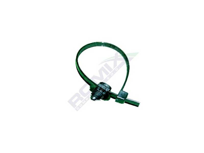 ROMIX Kabelbinder 10944471 Universal Patent gesichert, d 7 mm, Länge: 200 mm, 10 Stcs/Pack