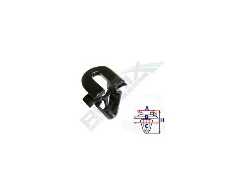 ROMIX Clamp 10945831 Volvo, 5 pcs/package