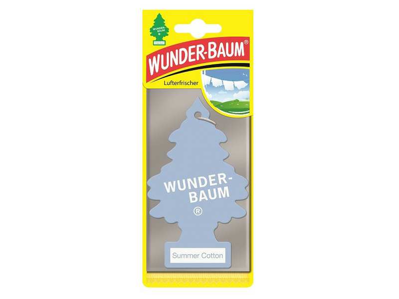 WUNDERBAUM Eurofresh  fresher 600970 Summer cotton scent
Cannot be taken back for quality assurance reasons!