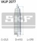 SKF Steering boot 10729767 Set
Height [mm]: 193, Material: Thermoplast, Inner diameter 1 [mm]: 15,4, Inner diameter 2 [mm]: 49,5 2.