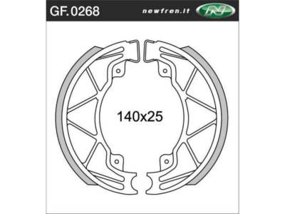NEWFREN Bremsbacke für Motorräder