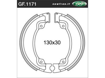 NEWFREN Bremsbacke für Motorräder