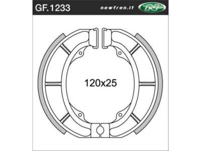 NEWFREN Brake shoe for motorcycle