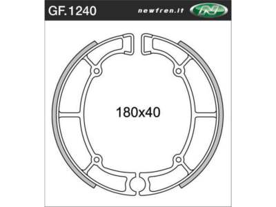 NEWFREN Bremsbacke für Motorräder