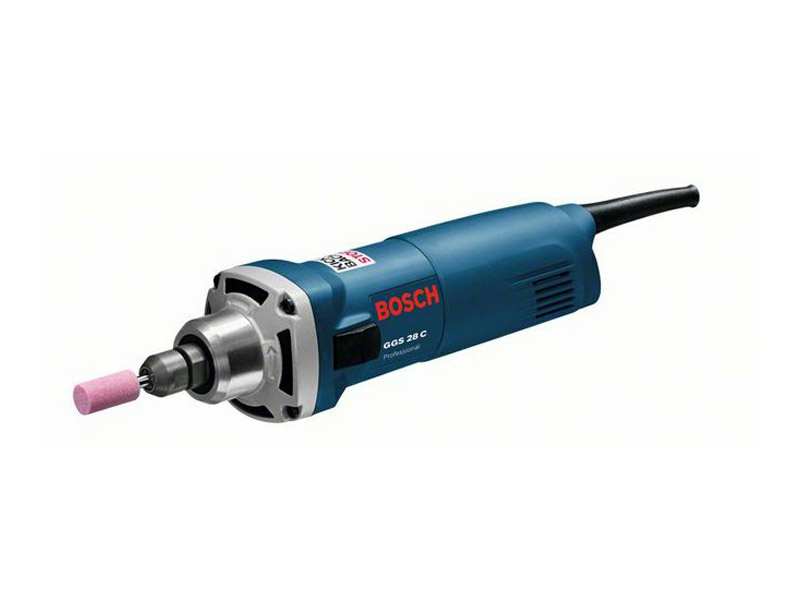 BOSCH Straight grinding machine 484813 GGS 28 C, Power: 600 W, Spindle Diameter: 43 mm, speed: 28 000 Ford/Minutes