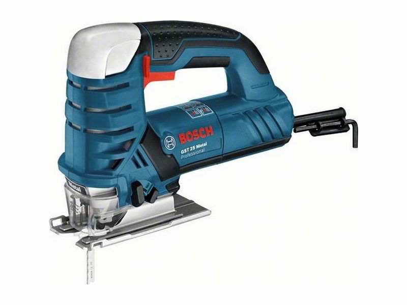 BOSCH Stichsäge 484825 GST 25 RIP -Säge für Metall, Leistung: 670 W, Hubsnummer: 500 - 2600 Ford/Minute, Schnitttiefe: Alu.: 25 mm, Stahl: 15 mm