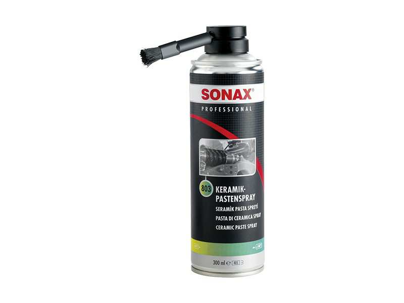 SONAX Keramik-Reinignungsspray 10472509 Professionelle Keramikpaste -Spray 300 ml, metallfreie Montagepaste mit längerer Schmierung. Hitzebeständig von -40 ° C +1400 ° C. Keine Reibungsflächen aufblasen (z. B. Bremsscheiben)
Kann aus Gründen der Qualitätssicherung nicht zurückgenommen werden!