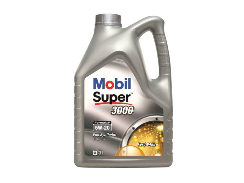 MOBIL Motor oil 124668 Mobile Super 3000 Formula F, (Synthetic), 5W-20, 5L
Capacity [litre]: 5, Packing Type: Canister, SAE viscosity class: 5W-20, ACEA specification: C5, API specification: SN, Oil manufacturer recommendation: ACEA C5, API SN, WSS-M2C948-B, Customs tariff number: 27101981
Cannot be taken back for quality assurance reasons!