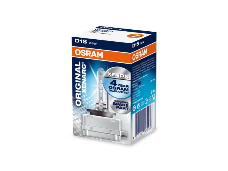 OSRAM Glühlampe 10700884 Xenon, Gasentladung, D1S, 35W
Lampenart: D1S (Gasentladungslampe), Spannung [V]: 85, Nennleistung [W]: 35, Sockelausführung Glühlampe: Pk32d-2, Gebindeart: Schachtel
Kann aus Gründen der Qualitätssicherung nicht zurückgenommen werden! 1.