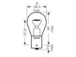 OSRAM Glühlampe 10896019 Brems-/Blitz-/Umkehrlampe, P21W, 21W; 10 Stück
Lampenart: P21W, Spannung [V]: 12, Nennleistung [W]: 21, Sockelausführung Glühlampe: BA15s, Gebindeart: Schachtel
Kann aus Gründen der Qualitätssicherung nicht zurückgenommen werden! 2.