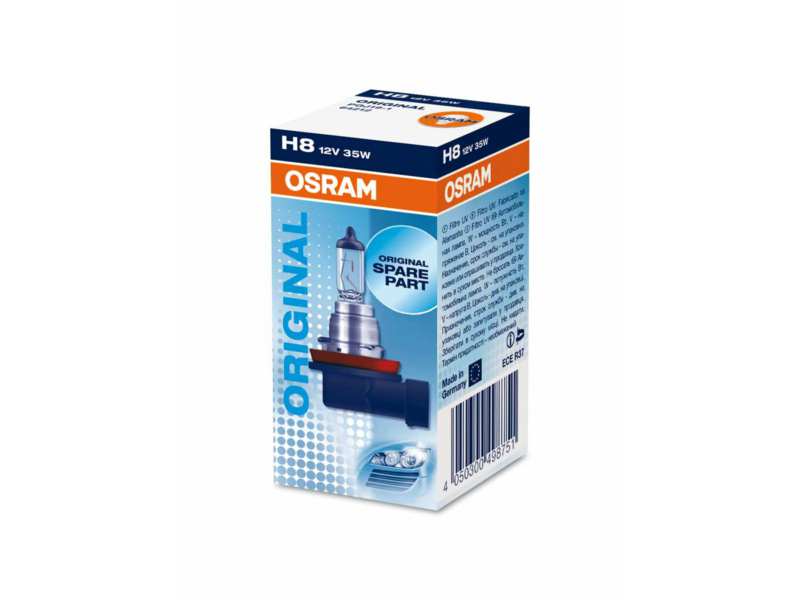 OSRAM Glühlampe 21746/1 Halogen, Scheinwerfer, H8, 35W
Lampenart: H8, Spannung [V]: 12, Nennleistung [W]: 35, Sockelausführung Glühlampe: PGJ19-1, Gebindeart: Schachtel
Kann aus Gründen der Qualitätssicherung nicht zurückgenommen werden! 1.