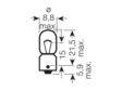 OSRAM Bulb 21867/3 Position indicator / dashboard bulb, 2pcs!, T4W
Lamp Type: T4W, Voltage [V]: 12, Rated Power [W]: 4, Base design light bulb: BA9s, Packing Type: Blister Pack
Cannot be taken back for quality assurance reasons! 3.