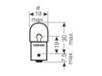 OSRAM Glühlampe 21869/3 Lampenart: R5W, Spannung [V]: 12, Nennleistung [W]: 5, Sockelausführung: BA15s 
Lampenart: R5W, Spannung [V]: 12, Nennleistung [W]: 5, Sockelausführung Glühlampe: BA15s, Gebindeart: Blisterpack
Kann aus Gründen der Qualitätssicherung nicht zurückgenommen werden! 3.