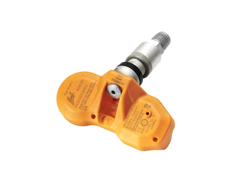 HUF Tire pressure sensor 10699005 OEM-sensor, 433 Mhz
Vehicle Equipment: for vehicles with tyre pressure control system, Frequency Range [MHz]: 433, Housing Colour: Orange, Mounting Type: Bolted, Weight [kg]: 0,056