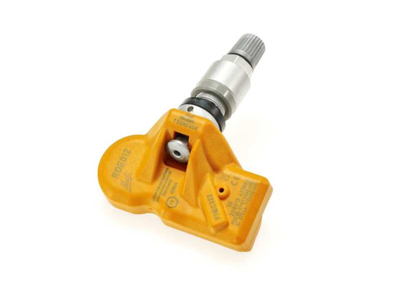 HUF Raddrucksensor 10699012 OEM-Sensor, 433 MHz
Fahrzeugausstattung: für Fahrzeuge mit Reifendruck-Kontrollsystem, Frequenzbereich [MHz]: 433, Gehäusefarbe: orange, Montageart: geschraubt, Prüfzeichen: CE, FCC, IC, Gewicht[kg]: 0,050