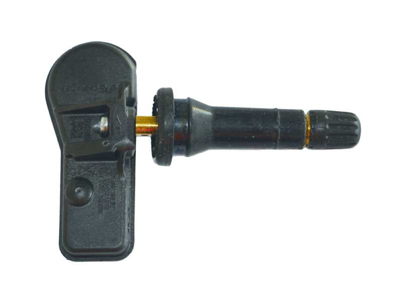 SCHRADER Tire pressure sensor 10699206 Permissible maximum speed [km/h]: 210, Inspection Tag: CE, Supplementary Article/Info 2: with screw, with valves, Vehicle Equipment: for vehicles with tyre pressure control system, Mounting Type: Plugged, Valve colour: Black, Housing Colour: Black/White, Code: 3003, Frequency Range [MHz]: 433 
Code Letter: 3003, Tightening Torque [Nm]: 00, Mounting Type: Plugged, Vehicle Equipment: for vehicles with tyre-pressure monitoring system, Supplementary Article/Info 2: with screw, with valves, Permissi 1.