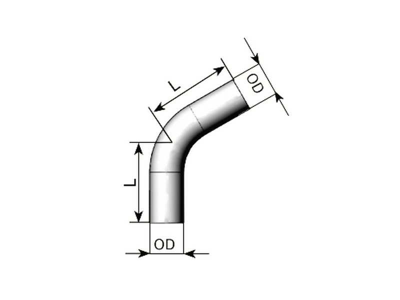 DINEX Exhaust elbow pipe 505737 Universal
Outer Diameter [mm]: 75, Pipe Bend [°]: 60, Thickness [mm]: 1,5, Height [mm]: 75, Width [mm]: 225, Length [mm]: 370 1.