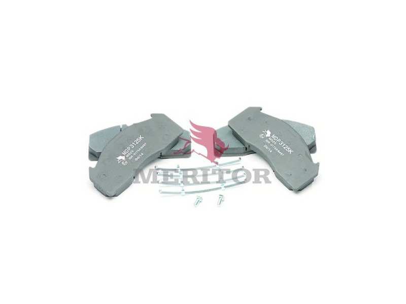 MERITOR Brake pad for disc brake (cargo) 109984 Set