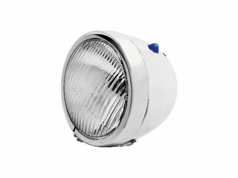 HIGHWAY HAWK Additional lights 116973 Spotlight Bates (1 pc) D: 115 mm (4 1/2 ") M10 fastener, 12V 355W Width: 120 mm depth: 110 mm, chrome