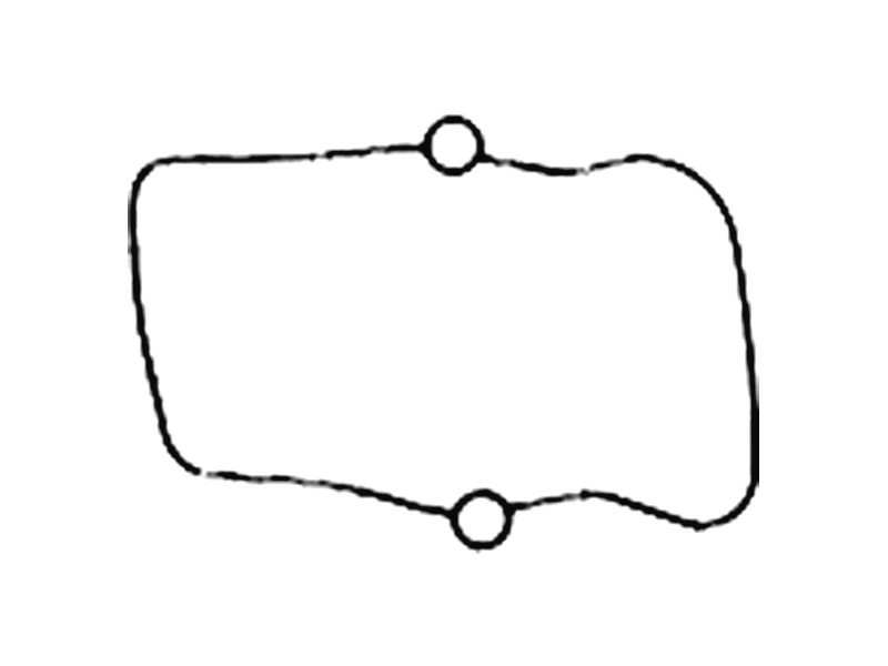 PAYEN Zylinderkopfhaubendichtung 10817403 Material: Gummi