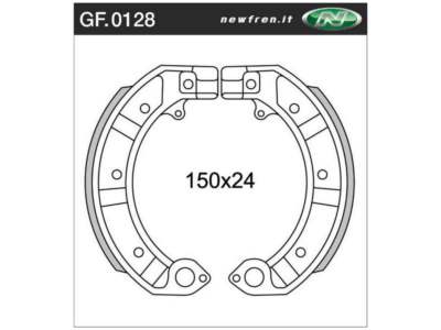 NEWFREN Bremsbacke für Motorräder