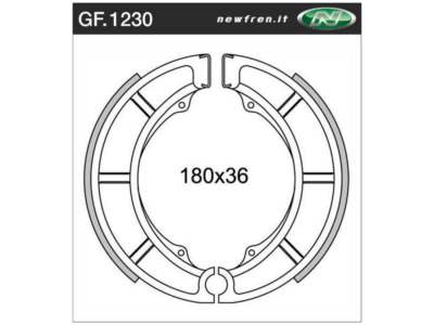 NEWFREN Bremsbacke für Motorräder
