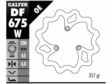 GALFER MOTO Motorcycle brake disc 10609995 Wavy brake disc, fixedly fixed, 200x4mm 2.