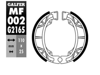 GALFER MOTO Bremsbacke für Motorräder