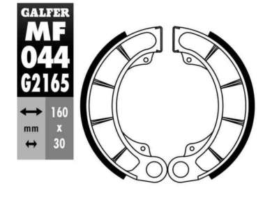 GALFER MOTO Bremsbacke für Motorräder