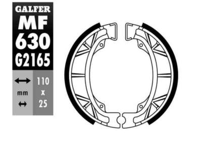 GALFER MOTO Bremsbacke für Motorräder