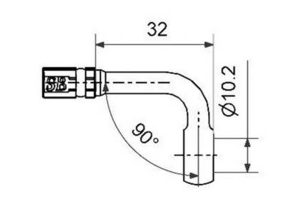 HIGHWAY HAWK Brake hose fittings