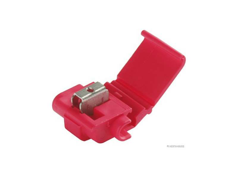 ELPARTS Cable knitting 10897126 25 pcs/package
Plug Type: T-Union, Colour: Red, Cross Section [mm2] from: 0,5, Cross Section [mm2] to: 0,75, Insulated: , Contact surface: Tin-plated, Voltage to [V]: 600, Temperature range to [°C]: 105, Supplementary Article/Info 2: with double cutting element
