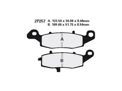 NISSIN Brake pad for motorcycle