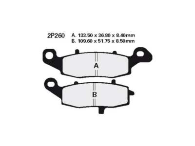 NISSIN Brake pad for motorcycle