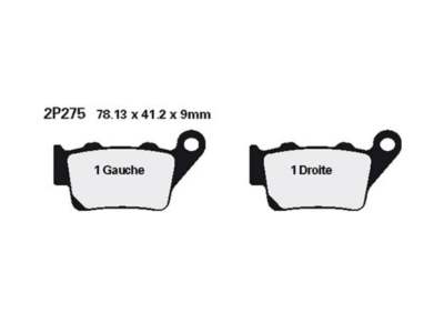 NISSIN Brake pad for motorcycle