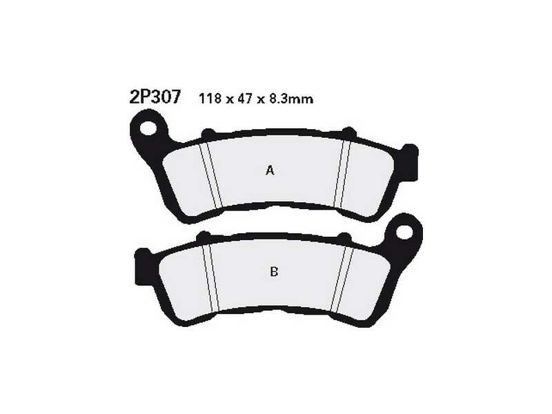 NISSIN Brake pad for motorcycle 10930763 SINTERED, ON Road, Off Road, Set, For a Brake Discrem!