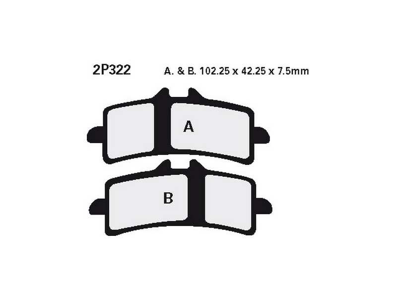 NISSIN Brake pad for motorcycle 10930773 SINTERED, ON Road, Off Road, Set, For a Brake Discrem!