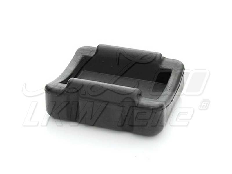 A.Z. LKW TEILE Trailer seat bearing insert 174937 Thickness [mm]: 65, Hole Pitch 1/ Hole Pitch 2: 80/53, Length [mm]: 177, Width [mm]: 161, Height [mm]: 65, Bore O [mm]: 15, Parameter: 82 ShA, Bore Distance [mm]: 26