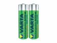 VARTA Batterie (wiederaufladbar) 124957 Bleistift (2600 mAh), 1,2 V, (AA), 2 Packungsstücke, Nickel-Metal-Hydrid (Ni/Mh Sint) 3.