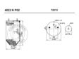 CONTITECH Air spring semi complet 10001224 Height from [mm]: 240, Height to [mm]: 442 2.