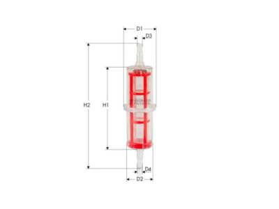 TECNECO FILTERS Fuel filter (universal)