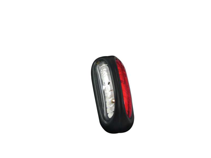 VIGNAL Umrißleuchte 157123 FEC12 LED NU, LED-12 /24 V, Weiß / Rot, Draht: 1000 mm