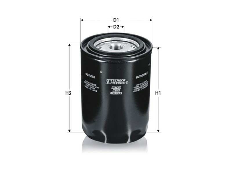 TECNECO FILTERS Ölfilter 81107 Höhe [mm]: 121, Gewindemaß: 3/4-16 UNF, Außendurchmesser [mm]: 93, Filterausführung: Anschraubfilter, Ergänzungsartikel/Ergänzende Info 2: mit einem Rücklaufsperrventil, Innendurchmesser 1 [mm]: 63, Innendurchmesser 2 [mm]: 71